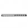 Patch panel accessory EFB Elektronik SB-FP-6SC-S-OS2 — 1U rack mount, 432×13×43.5 mm, grey