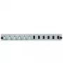 Patch panel accessory EFB Elektronik SB-FP-6SC-S-OS2 — 1U rack mount, 432×13×43.5 mm, grey