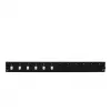 Patch panel accessory EFB Elektronik SB-FP-S-6SC-S-OM3 — 1U rack mount, 6 SC sockets, OM3, 432×13×43.5 mm, black