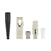 Fibre optic connector SC Male EFB Elektronik 53206.21 – SC simplex male, beige/black