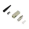 Fibre optic connector SC Male EFB Elektronik 53206.21 – SC simplex male, beige/black
