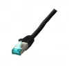 Networking Cable EFB Elektronik MK6001W.0,5B 0.5m Cat6a S/FTP Black