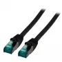 Networking cable EFB Elektronik MK6001.0,5B RJ-45 Cat6a 0.5m Black