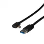 USB A to USB C cable EFB Elektronik EBUSBC-USBC5GAK.1 — 1 m, USB 3.2 Gen 1 (5 Gbit/s), black