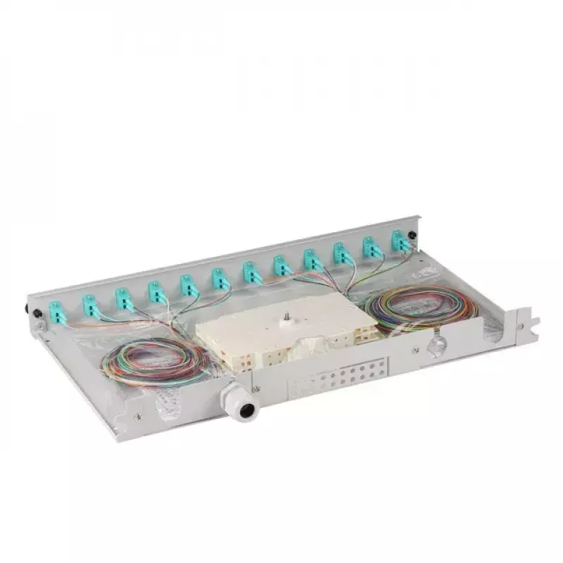 EFB Elektronik B71901L12OM3 fibre optic adapter LC Aqua Grey Multi-mode
