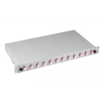 Patch panel EFB Elektronik B71901L48OM4 1U LC OM4 Grey