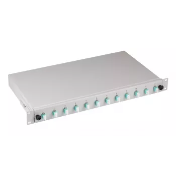 Patch panel EFB Elektronik BA71901L12OM3 1U LC OM3 Grey