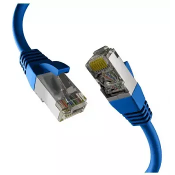 Networking cable M-Cab EC020200237 RJ-45 Cat8.1 2 m Blue