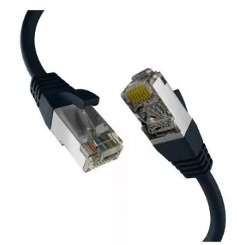 Networking cable M-Cab EC020200303 RJ-45 Cat8.1 2 m Black