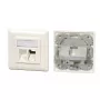 Socket Outlet EFB Elektronik ET-25085V3 2 x RJ-45 White