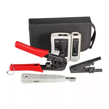 Twisted pair cable tester EFB Elektronik 39919.1V2 RJ-11 RJ-12 RJ-45