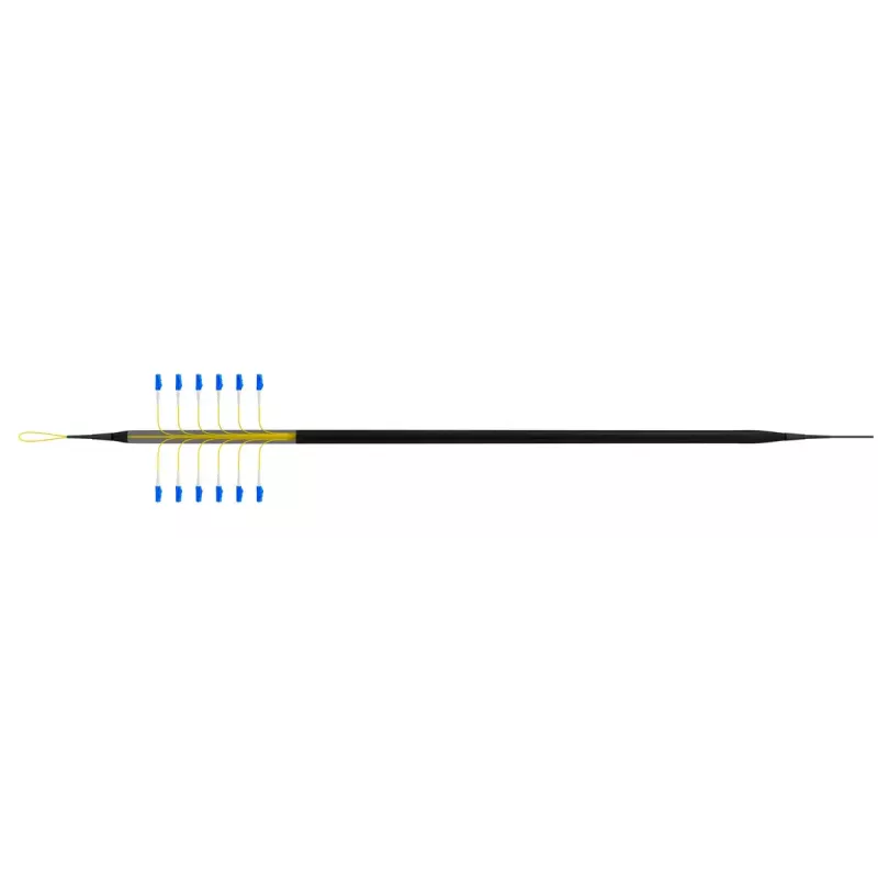 Fibre optic cable EFB Elektronik O8342S10OS2 12x LC OS2 10 m Black Blue Yellow