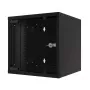 Wall mounted rack EFB Elektronik WGB-1004TS.30 9U Black