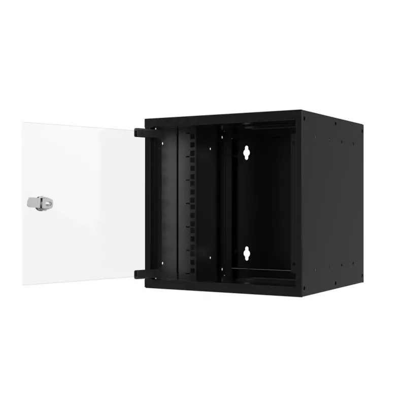 Wall mounted rack EFB Elektronik WGB-1006TS.30 6U Black