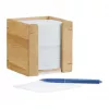 Note Dispenser Relaxdays Bamboo 900 sheets 105x105x105 mm