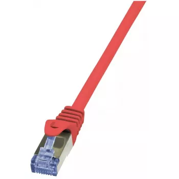 Networking Cable LogiLink Cat6a S/FTP RJ-45 0.5m Red