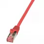 Networking Cable LogiLink 0.25m Red RJ-45 Cat6 S/FTP
