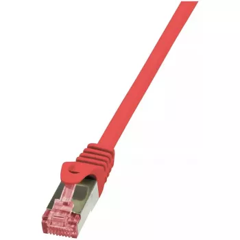 Networking Cable LogiLink Cat.6 S/FTP RJ-45 0.5m Red
