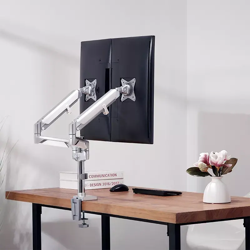 Monitor Mount LogiLink BP0089 32 inch Desk Silver
