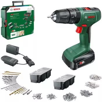 Cordless Hammer Drill Bosch EasyImpact 18V 40 Nm, 2-Speed, 13 mm Chuck