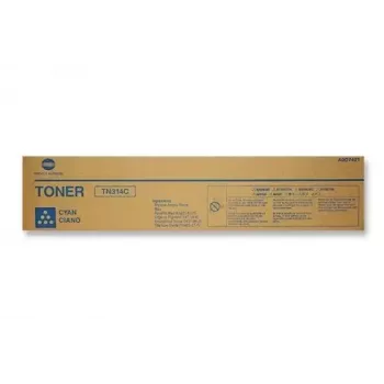 Toner cartridge Konica Minolta TN314C Cyan original, yield 26,000 pages, 1 pc