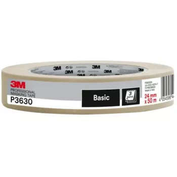 Masking Tape 3M Scotch PRO 24 mm x 50 m beige — painter's masking tape, medium-width