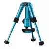 Tripod Mantona 21184 for Digital/Film Cameras 3 Legs Blue