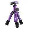 Tripod Mantona 21188 for Digital/Film Cameras 3 Legs Purple