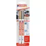 Chalk Marker Edding 4085/2S — refillable liquid chalk marker, dual tip 1–2 mm, gold & silver