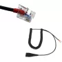 RJ Cable GEQUDIO compatible with Yealink Snom Avaya Grandstream WA9402
