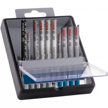Jigsaw blade set Bosch PRO 10-piece for wood and metal, universal fit