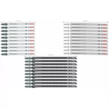 Jigsaw Blade Set Bosch PRO 30 pcs for Wood and Metal 2607011946