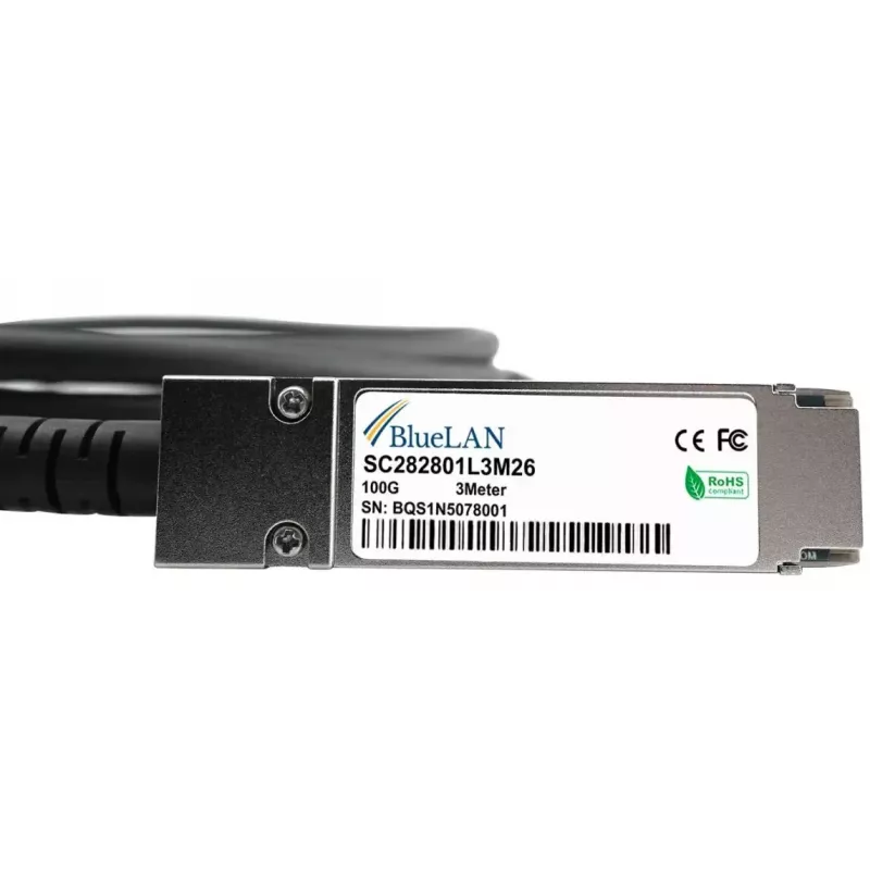 BlueOptics X66211A-5-BL InfiniBand fibre optic cable 5 m QSFP28