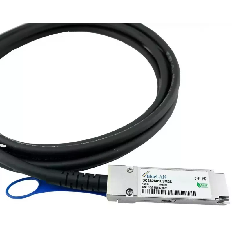 BlueOptics X66211A-5-BL InfiniBand fibre optic cable 5 m QSFP28