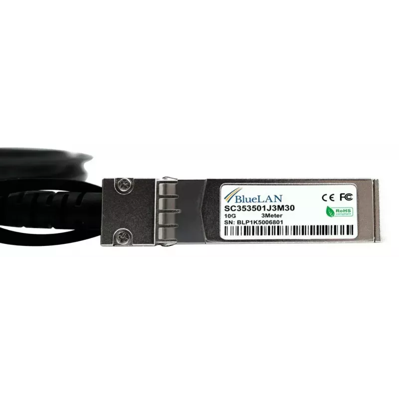 InfiniBand/fibre optic cable SFP+ BlueOptics UACC-DAC-SFP10-2M-BL 2m
