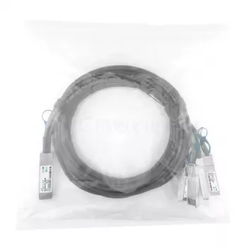 Network Cable BlueOptics 100G2X25GPD2M-LEG-BL QSFP 4xSFP28 InfiniBand 2m Black
