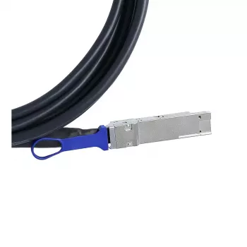 InfiniBand/fibre optic cable BlueOptics QDD-400G-DAC-1M-BL 1m QSFP-DD Male/Male