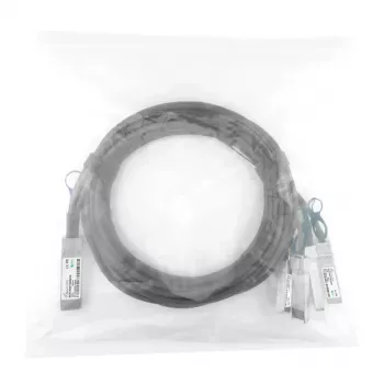 BlueOptics InfiniBand/fibre optic breakout cable QSFP56 to 4xSFP56 1 m Black