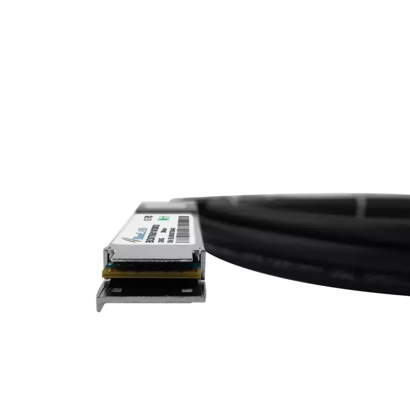 BlueOptics InfiniBand/fibre optic breakout cable QSFP56 to 4xSFP56 1 m Black
