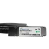 BlueOptics InfiniBand/fibre optic breakout cable QSFP56 to 4xSFP56 1 m Black