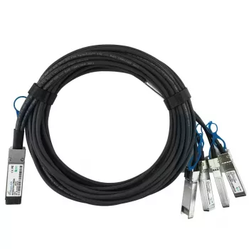 Network Cable BlueOptics 4Z57A85043-BL QSFP28 4x SFP28 InfiniBand 2m Black