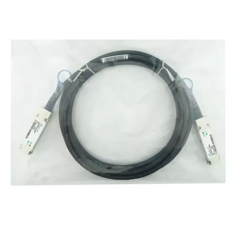 BlueOptics QSFP28 DAC cable SFP-DAC100-2M-BL 100GBASE-CR4 2 m, black