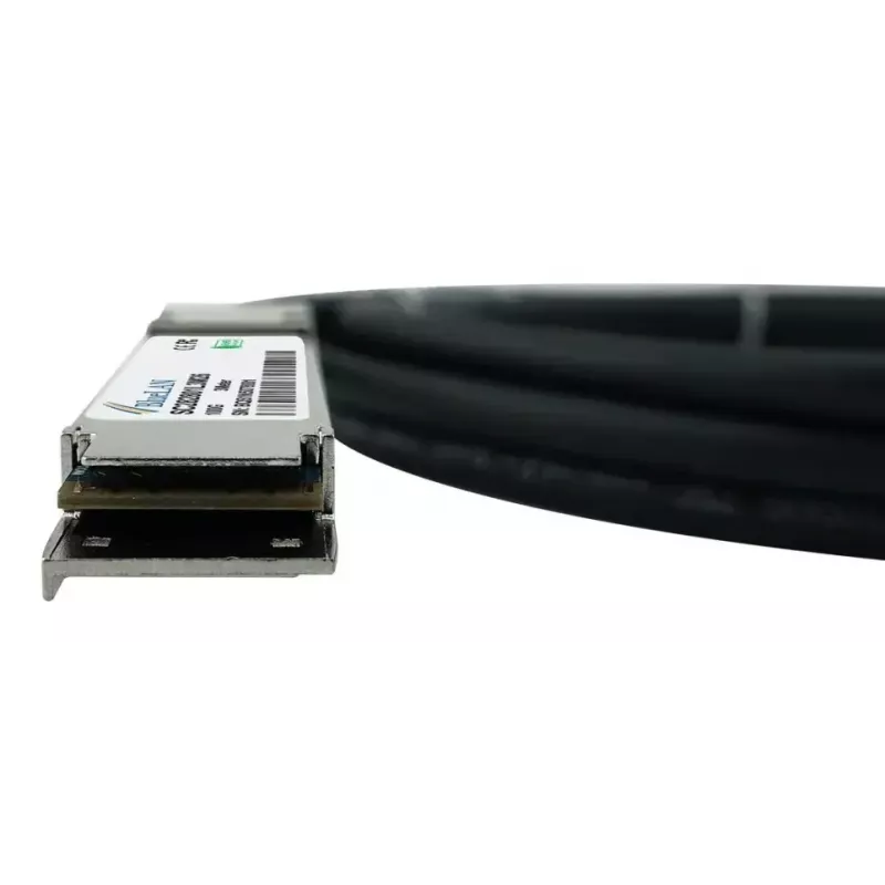 BlueOptics QSFP28 DAC cable SFP-DAC100-2M-BL 100GBASE-CR4 2 m, black