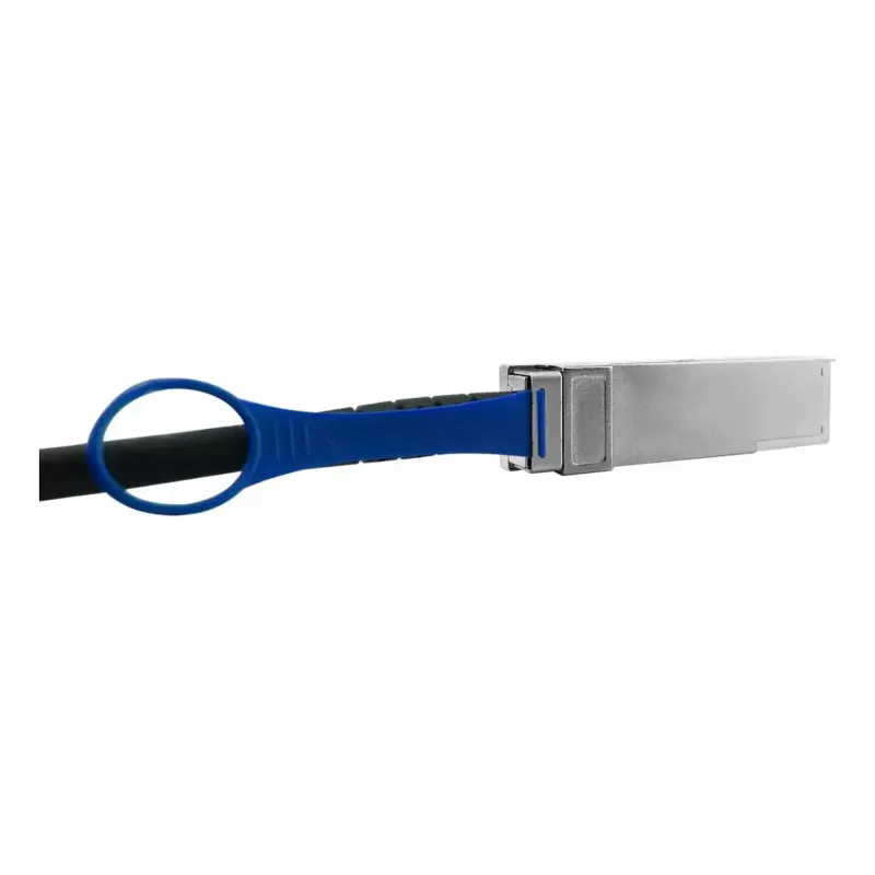 BlueOptics QSFP28 DAC cable SFP-DAC100-2M-BL 100GBASE-CR4 2 m, black