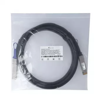 DAC Cable BlueOptics PAN-QSFPDD-DAC-2M-BL QSFP-DD InfiniBand 2m Black