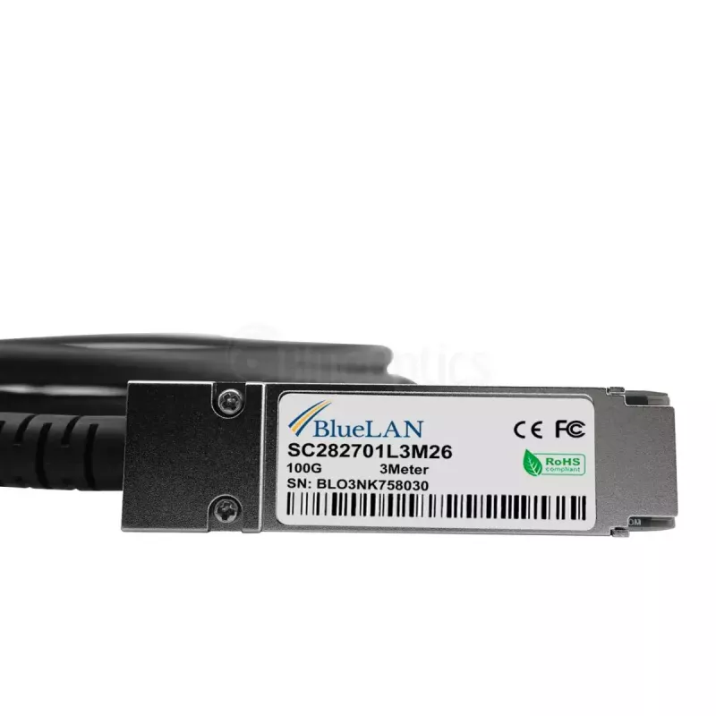 Network Cable BlueOptics 470-ABQF-BL QSFP28 4xSFP28 InfiniBand 2m Black
