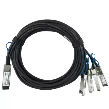 Network Cable BlueOptics DAC-Q28-S28-2M-BL QSFP28 4xSFP28 InfiniBand 2m Black