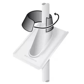 Antenna Kathrein ZTC 01 Black Minimum mast diameter 2.7 cm Maximum mast diameter 6 cm