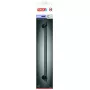Wall-mounted towel holder Tesa MOON Black — towel rail for bathroom, model 40621-00000-00
