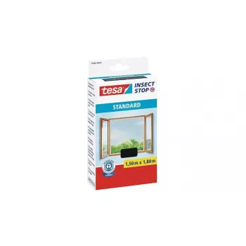 Mosquito net Tesa 55680-01 for window, anthracite, 1500×1800 mm